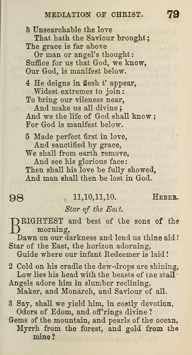 A Collection of Hymns for Public, Social, and Domestic Worship page 79
