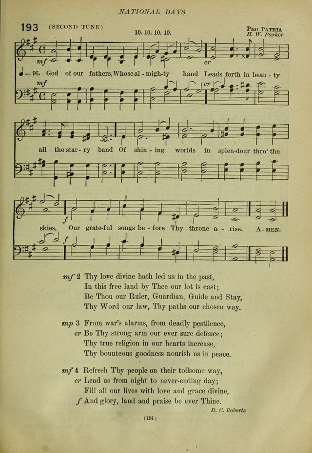 The Church Hymnal: containing hymns approved and set forth by the general conventions of 1892 and 1916; together with hymns for the use of guilds and brotherhoods, and for special occasions (Rev. ed) page 192