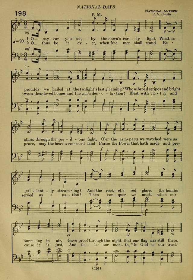 The Church Hymnal: containing hymns approved and set forth by the general conventions of 1892 and 1916; together with hymns for the use of guilds and brotherhoods, and for special occasions (Rev. ed) page 197