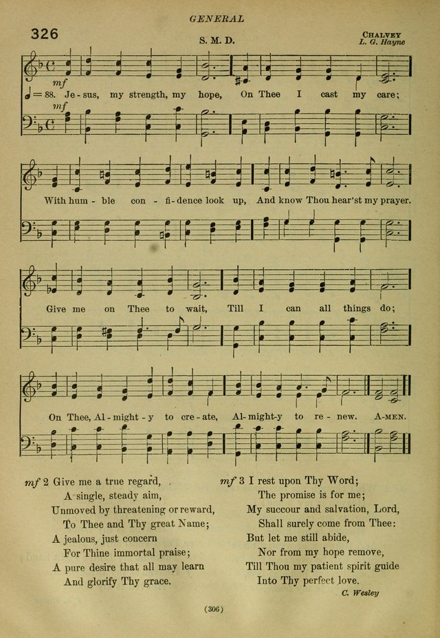 The Church Hymnal: containing hymns approved and set forth by the general conventions of 1892 and 1916; together with hymns for the use of guilds and brotherhoods, and for special occasions (Rev. ed) page 307