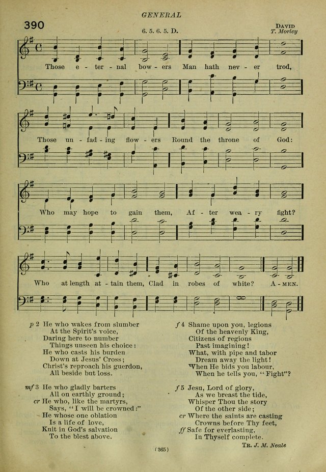 The Church Hymnal: containing hymns approved and set forth by the general conventions of 1892 and 1916; together with hymns for the use of guilds and brotherhoods, and for special occasions (Rev. ed) page 366