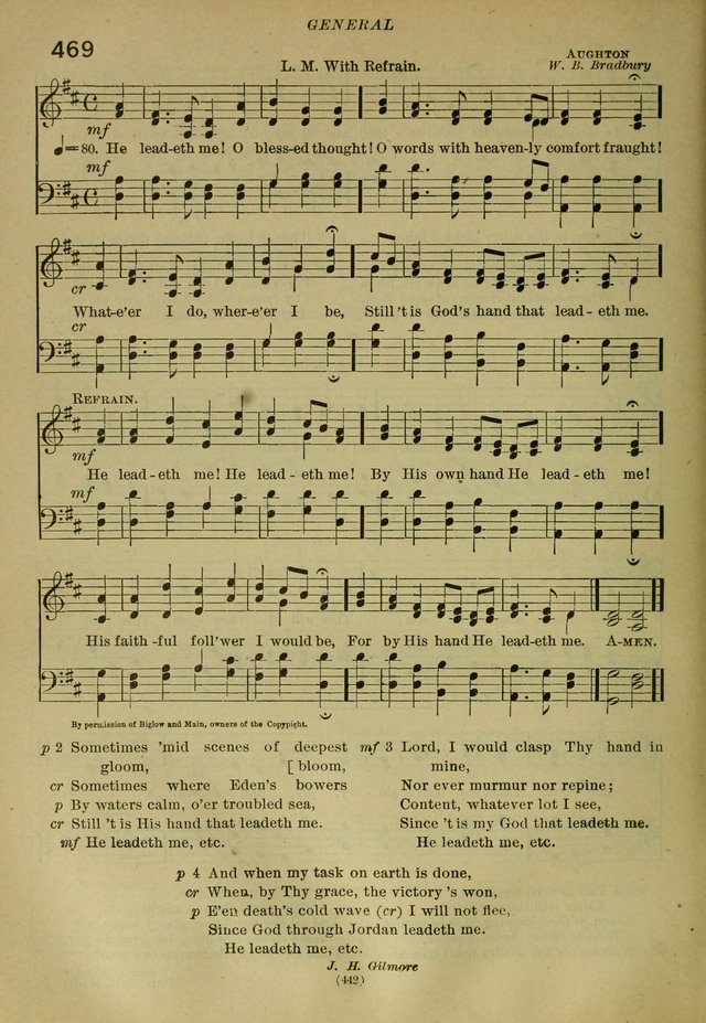 The Church Hymnal: containing hymns approved and set forth by the general conventions of 1892 and 1916; together with hymns for the use of guilds and brotherhoods, and for special occasions (Rev. ed) page 443