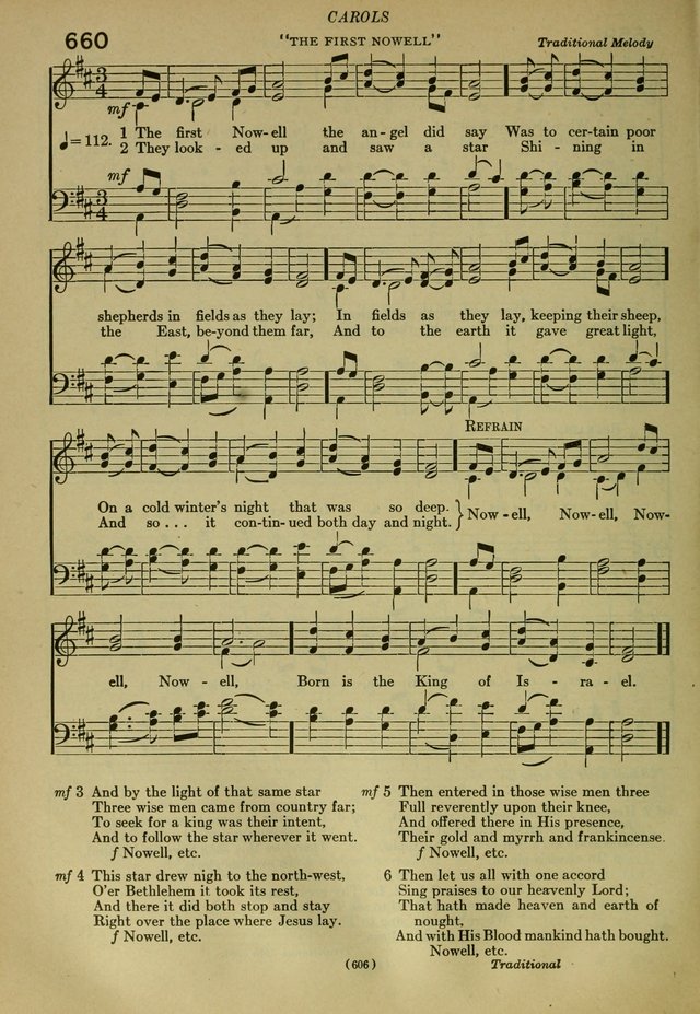 The Church Hymnal: containing hymns approved and set forth by the general conventions of 1892 and 1916; together with hymns for the use of guilds and brotherhoods, and for special occasions (Rev. ed) page 609
