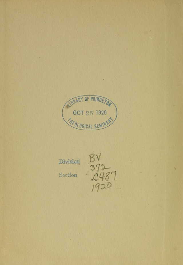 The Church Hymnal: containing hymns approved and set forth by the general conventions of 1892 and 1916; together with hymns for the use of guilds and brotherhoods, and for special occasions (Rev. ed) page ii