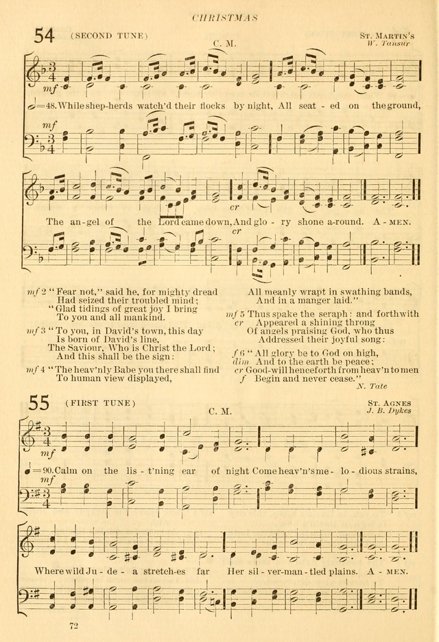 The Church Hymnal: revised and enlarged in accordance with the action of the General Convention of the Protestant Episcopal Church in the United States of America in the year of our Lord 1892... page 129