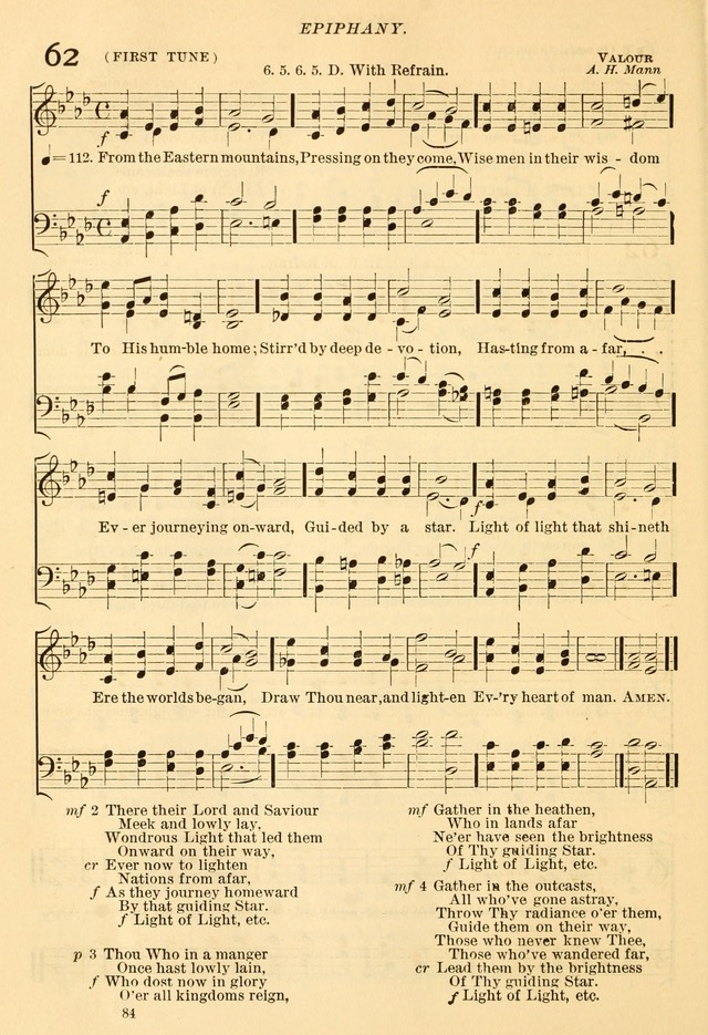 The Church Hymnal: revised and enlarged in accordance with the action of the General Convention of the Protestant Episcopal Church in the United States of America in the year of our Lord 1892... page 141