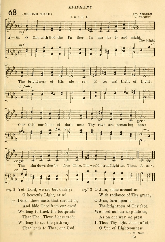 The Church Hymnal: revised and enlarged in accordance with the action of the General Convention of the Protestant Episcopal Church in the United States of America in the year of our Lord 1892... page 150