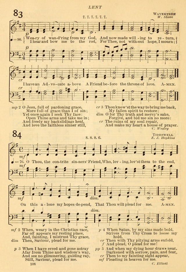 The Church Hymnal: revised and enlarged in accordance with the action of the General Convention of the Protestant Episcopal Church in the United States of America in the year of our Lord 1892... page 165