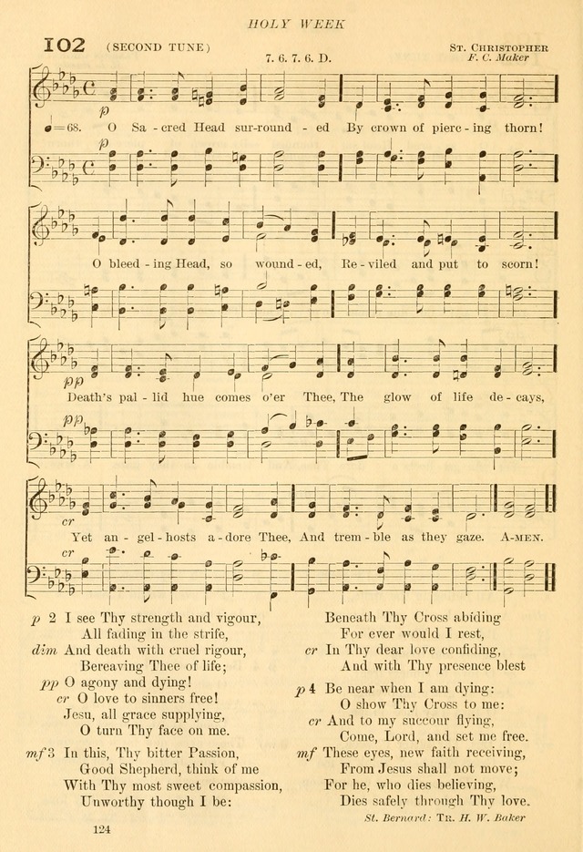 The Church Hymnal: revised and enlarged in accordance with the action of the General Convention of the Protestant Episcopal Church in the United States of America in the year of our Lord 1892... page 181