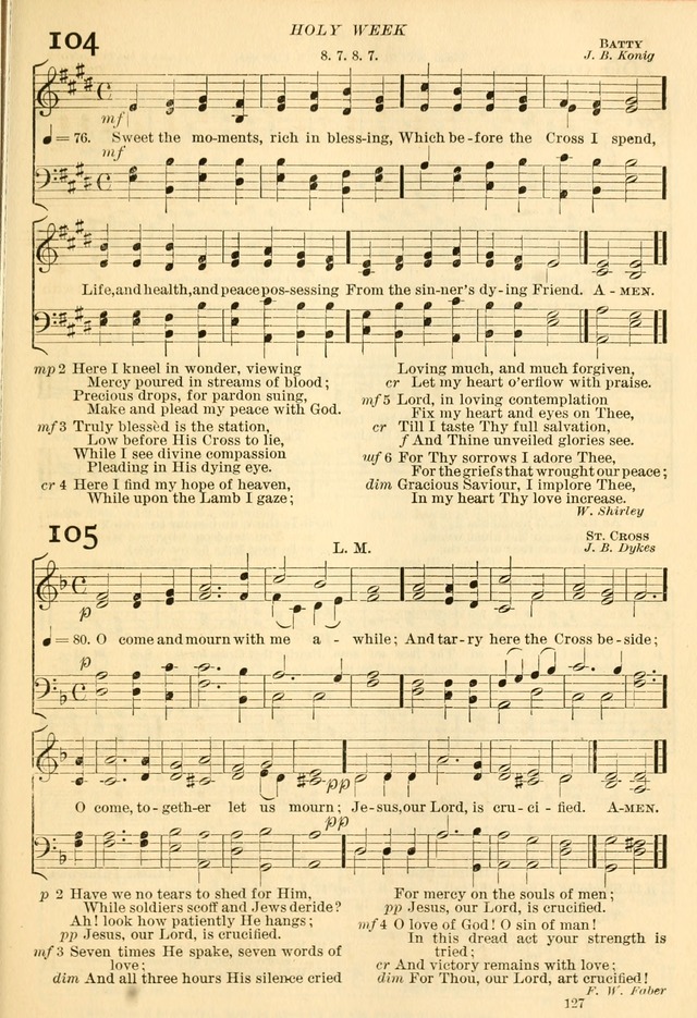 The Church Hymnal: revised and enlarged in accordance with the action of the General Convention of the Protestant Episcopal Church in the United States of America in the year of our Lord 1892... page 184