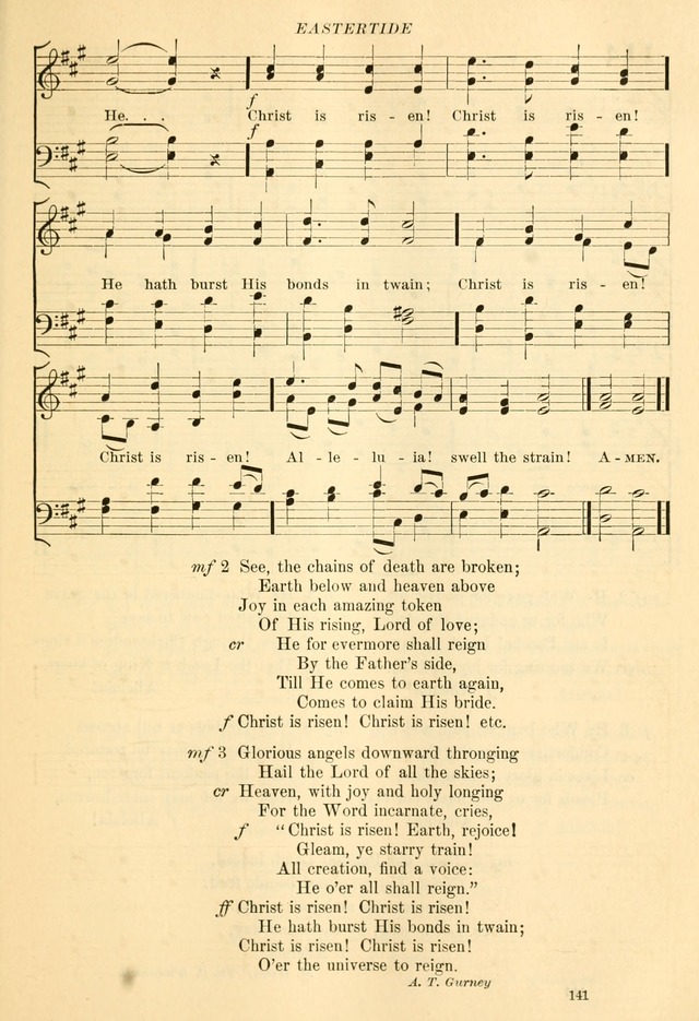 The Church Hymnal: revised and enlarged in accordance with the action of the General Convention of the Protestant Episcopal Church in the United States of America in the year of our Lord 1892... page 198