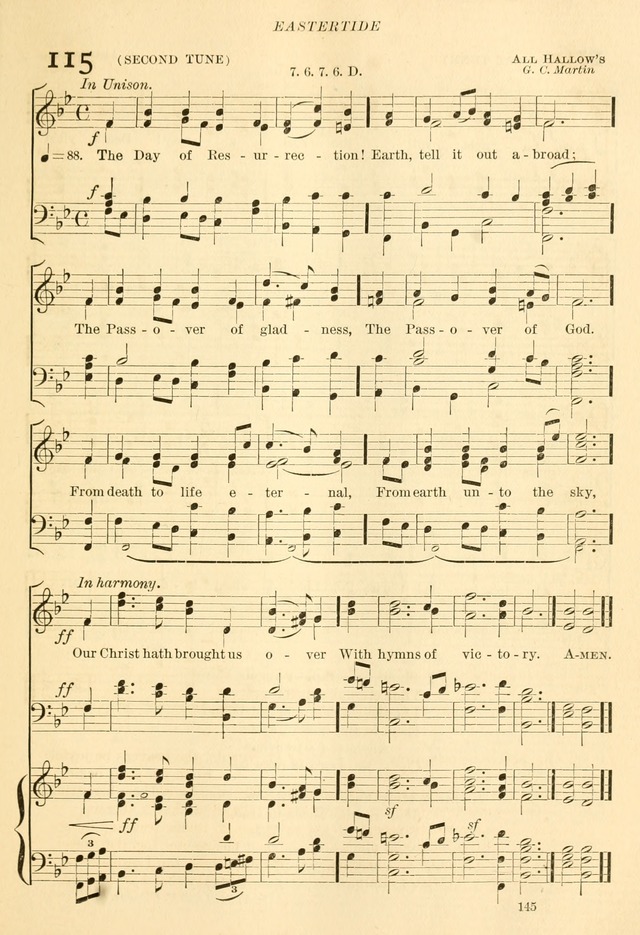 The Church Hymnal: revised and enlarged in accordance with the action of the General Convention of the Protestant Episcopal Church in the United States of America in the year of our Lord 1892... page 202