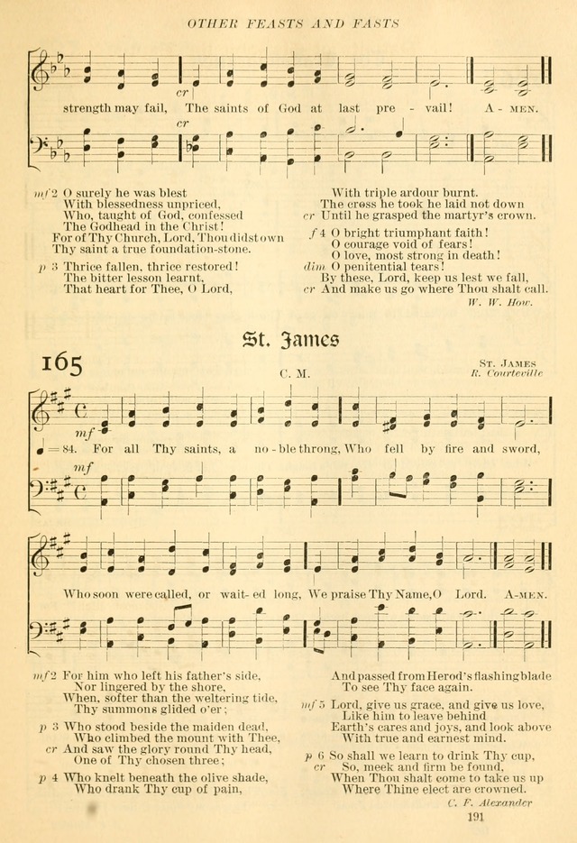 The Church Hymnal: revised and enlarged in accordance with the action of the General Convention of the Protestant Episcopal Church in the United States of America in the year of our Lord 1892... page 248