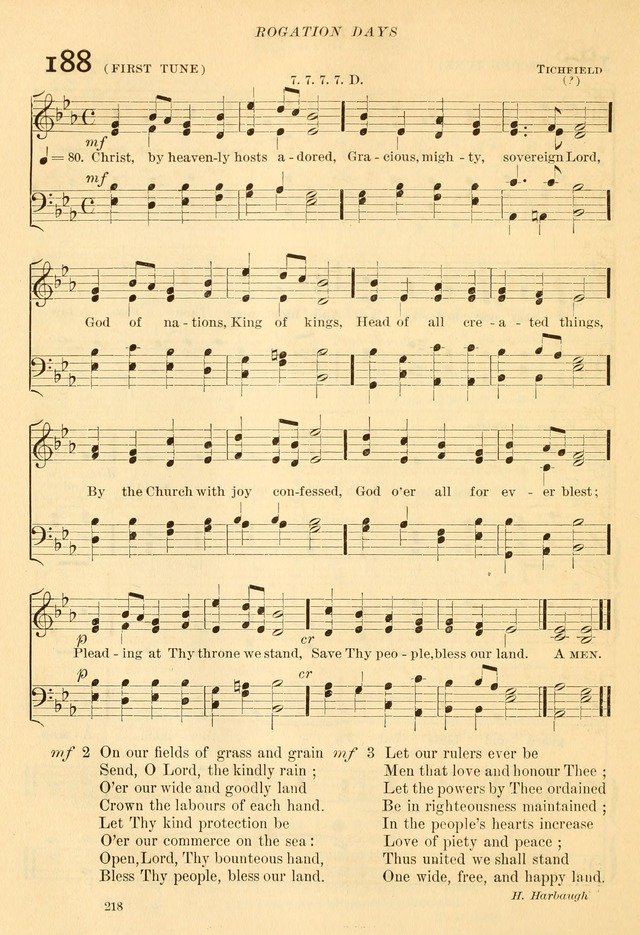 The Church Hymnal: revised and enlarged in accordance with the action of the General Convention of the Protestant Episcopal Church in the United States of America in the year of our Lord 1892... page 275
