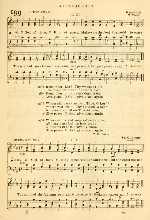 The Church Hymnal: revised and enlarged in accordance with the action of the General Convention of the Protestant Episcopal Church in the United States of America in the year of our Lord 1892... page 288