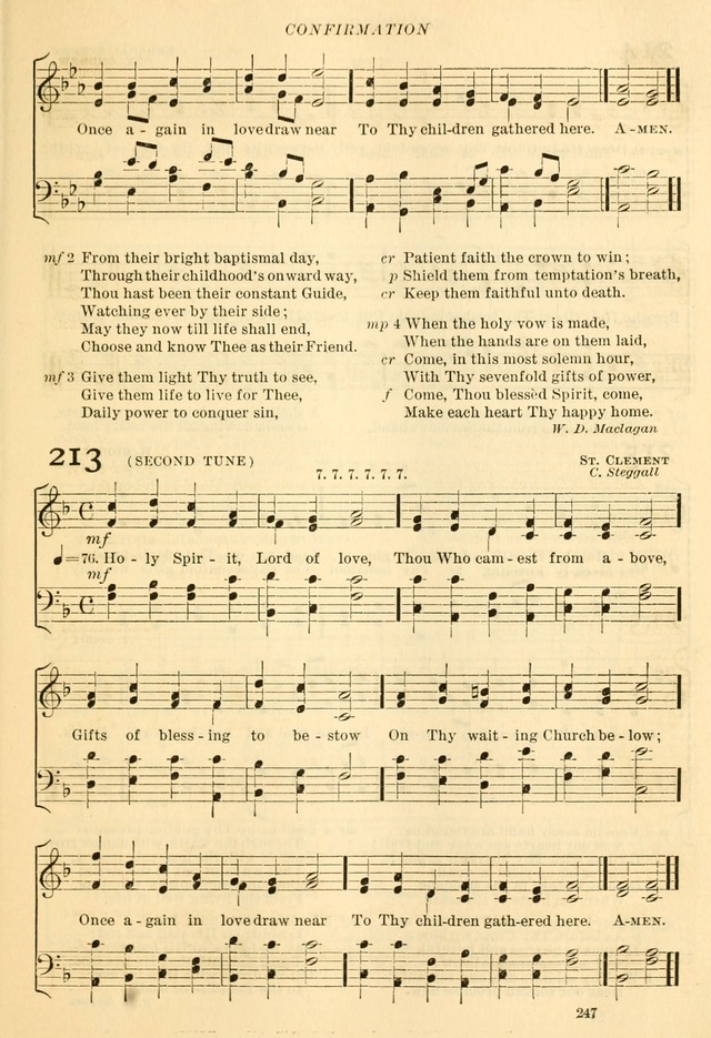 The Church Hymnal: revised and enlarged in accordance with the action of the General Convention of the Protestant Episcopal Church in the United States of America in the year of our Lord 1892... page 304