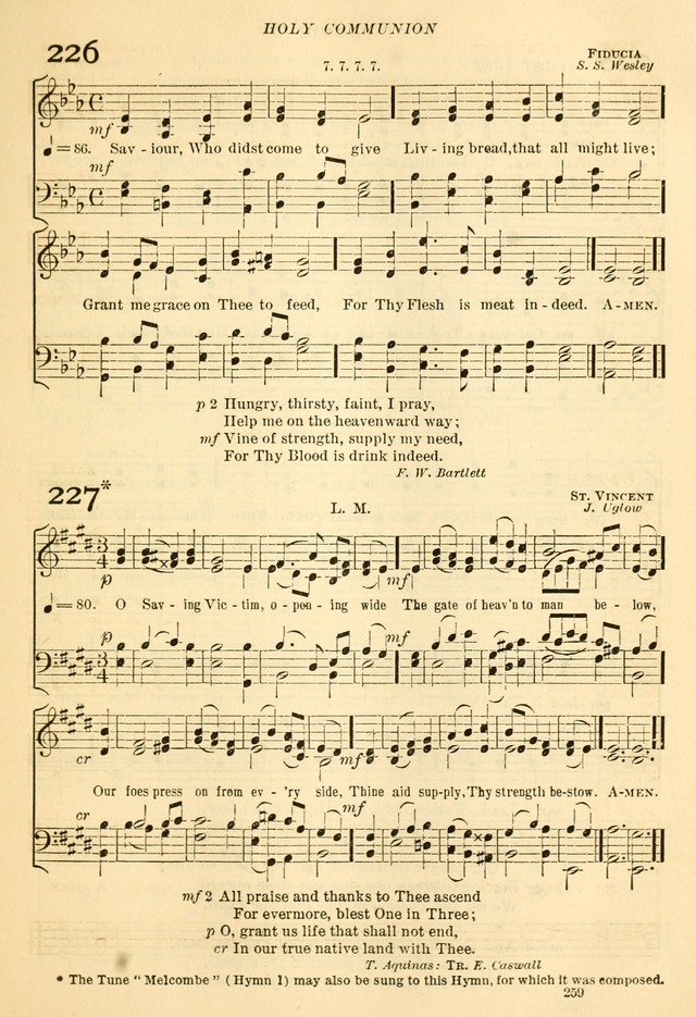 The Church Hymnal: revised and enlarged in accordance with the action of the General Convention of the Protestant Episcopal Church in the United States of America in the year of our Lord 1892... page 316