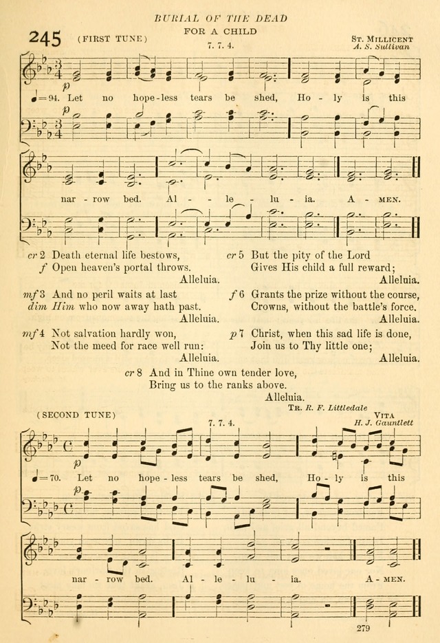 The Church Hymnal: revised and enlarged in accordance with the action of the General Convention of the Protestant Episcopal Church in the United States of America in the year of our Lord 1892... page 336