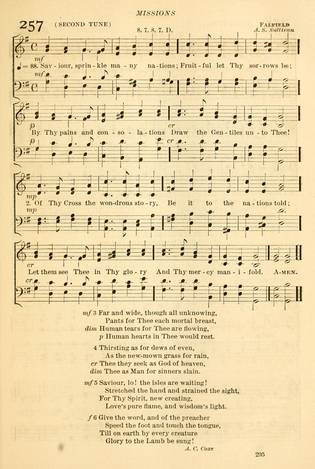 The Church Hymnal: revised and enlarged in accordance with the action of the General Convention of the Protestant Episcopal Church in the United States of America in the year of our Lord 1892... page 352