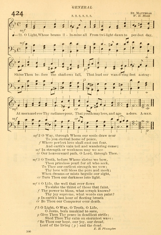 The Church Hymnal: revised and enlarged in accordance with the action of the General Convention of the Protestant Episcopal Church in the United States of America in the year of our Lord 1892... page 557