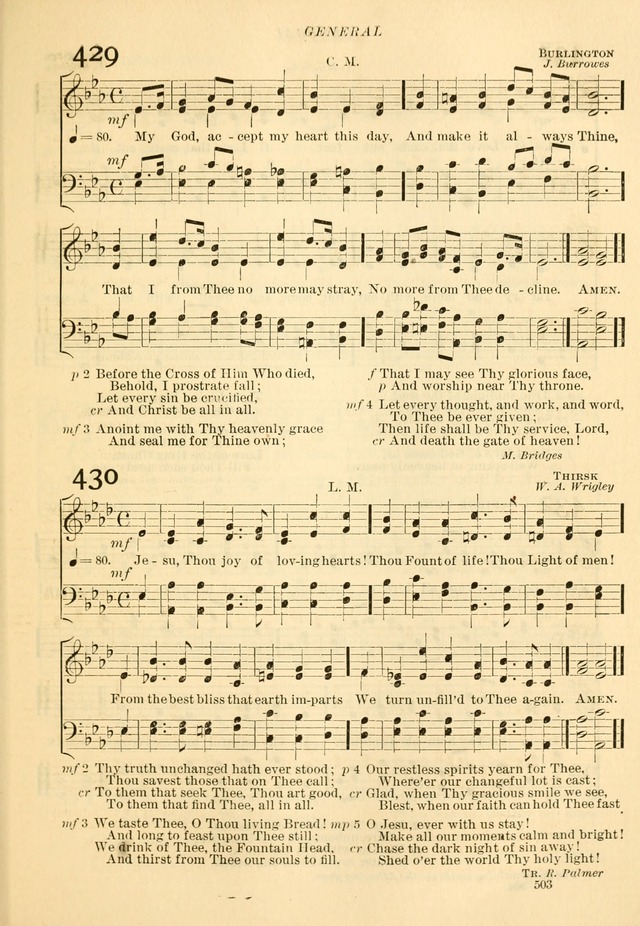The Church Hymnal: revised and enlarged in accordance with the action of the General Convention of the Protestant Episcopal Church in the United States of America in the year of our Lord 1892... page 560