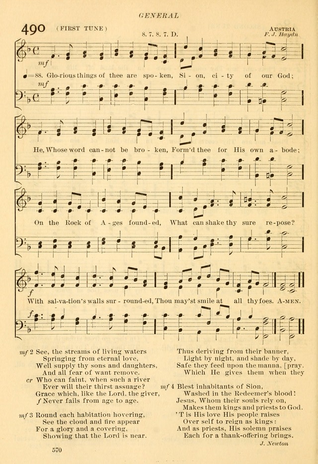 The Church Hymnal: revised and enlarged in accordance with the action of the General Convention of the Protestant Episcopal Church in the United States of America in the year of our Lord 1892... page 627