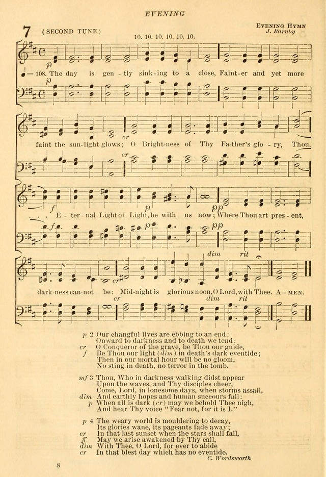 The Church Hymnal: revised and enlarged in accordance with the action of the General Convention of the Protestant Episcopal Church in the United States of America in the year of our Lord 1892... page 65
