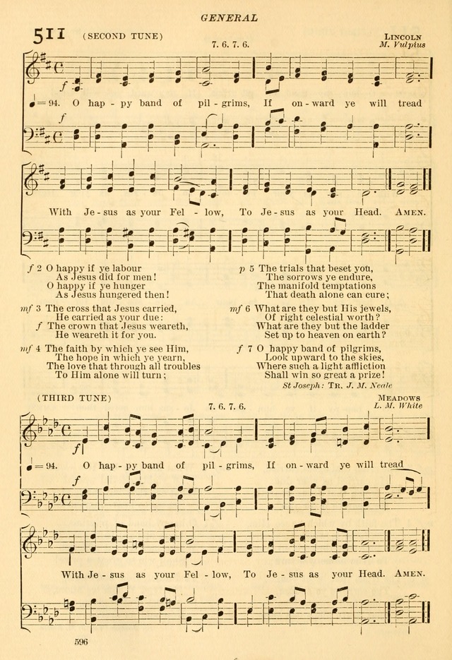 The Church Hymnal: revised and enlarged in accordance with the action of the General Convention of the Protestant Episcopal Church in the United States of America in the year of our Lord 1892... page 653