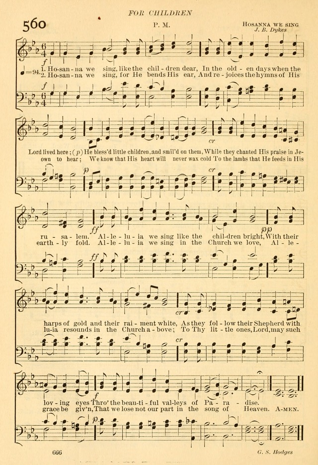 The Church Hymnal: revised and enlarged in accordance with the action of the General Convention of the Protestant Episcopal Church in the United States of America in the year of our Lord 1892... page 723