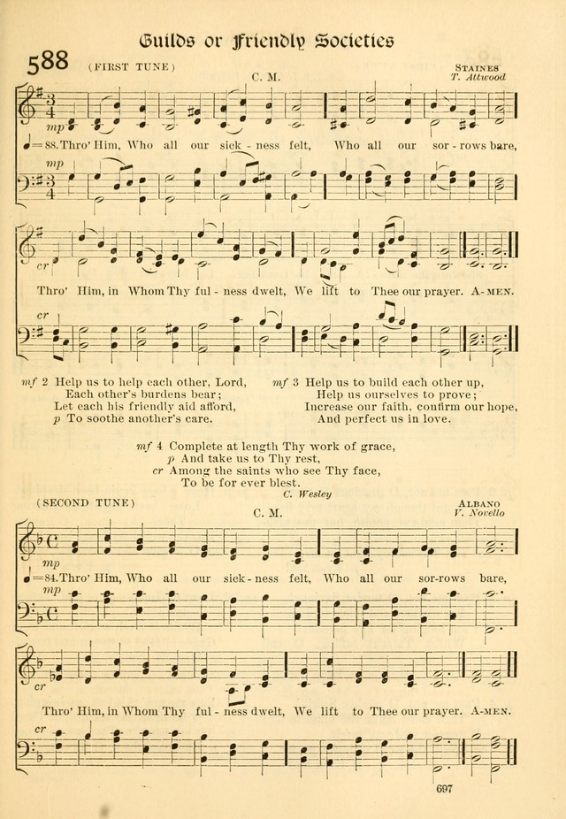 The Church Hymnal: revised and enlarged in accordance with the action of the General Convention of the Protestant Episcopal Church in the United States of America in the year of our Lord 1892... page 754