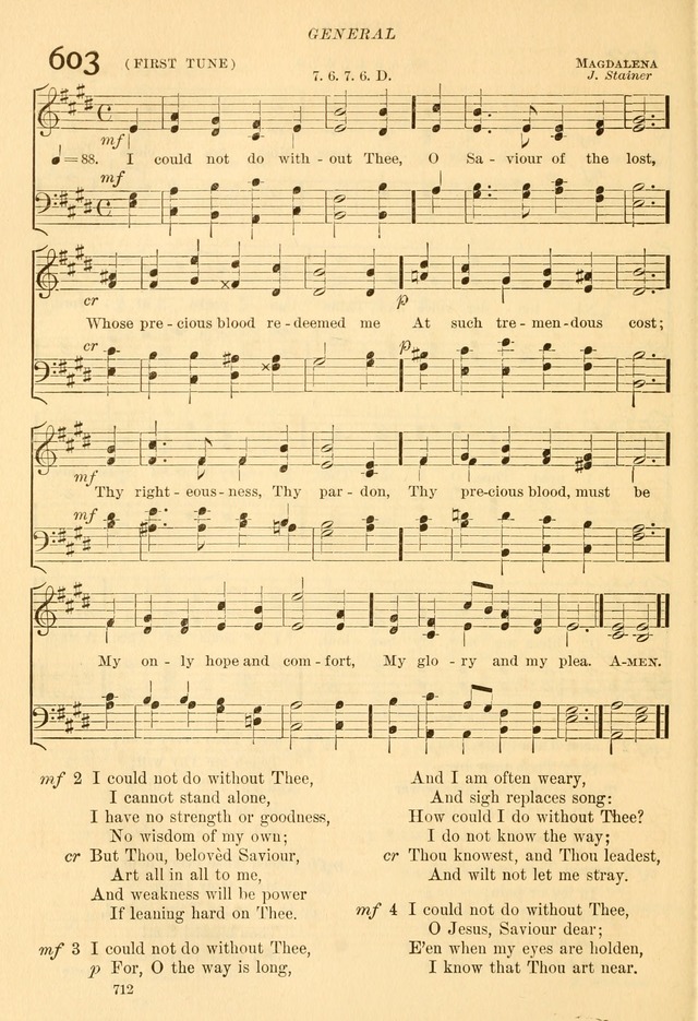 The Church Hymnal: revised and enlarged in accordance with the action of the General Convention of the Protestant Episcopal Church in the United States of America in the year of our Lord 1892... page 769
