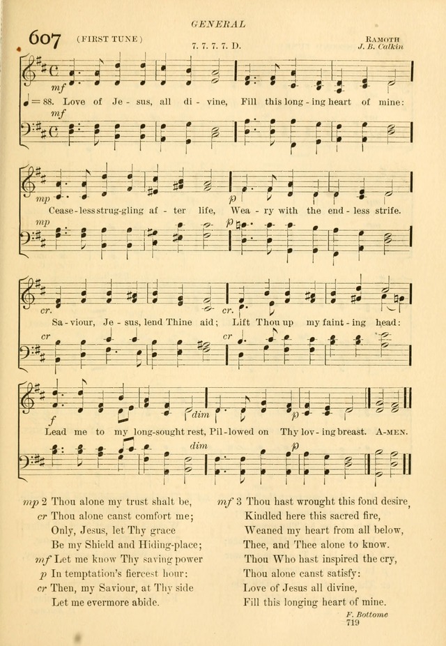 The Church Hymnal: revised and enlarged in accordance with the action of the General Convention of the Protestant Episcopal Church in the United States of America in the year of our Lord 1892... page 776