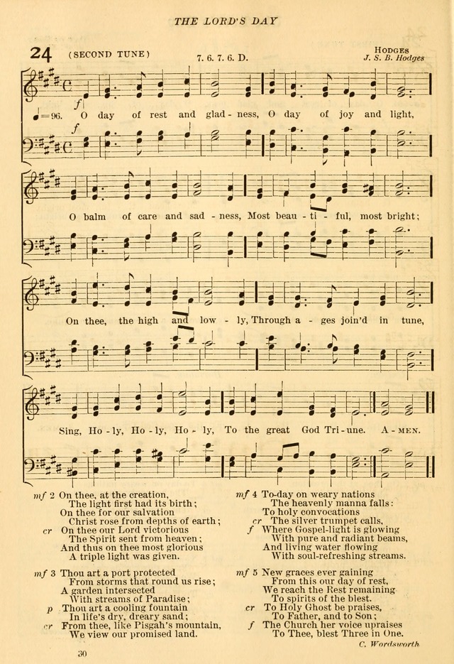 The Church Hymnal: revised and enlarged in accordance with the action of the General Convention of the Protestant Episcopal Church in the United States of America in the year of our Lord 1892... page 87