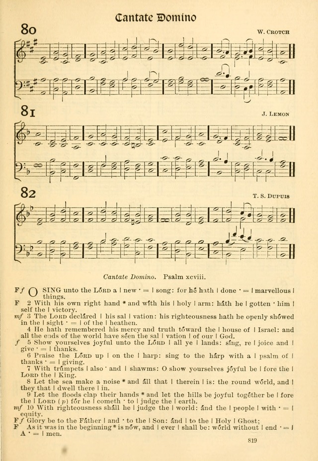 The Church Hymnal: revised and enlarged in accordance with the action of the General Convention of the Protestant Episcopal Church in the United States of America in the year of our Lord 1892... page 876