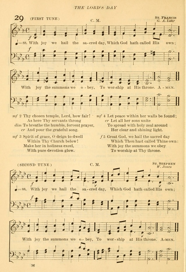 The Church Hymnal: revised and enlarged in accordance with the action of the General Convention of the Protestant Episcopal Church in the United States of America in the year of our Lord 1892... page 93