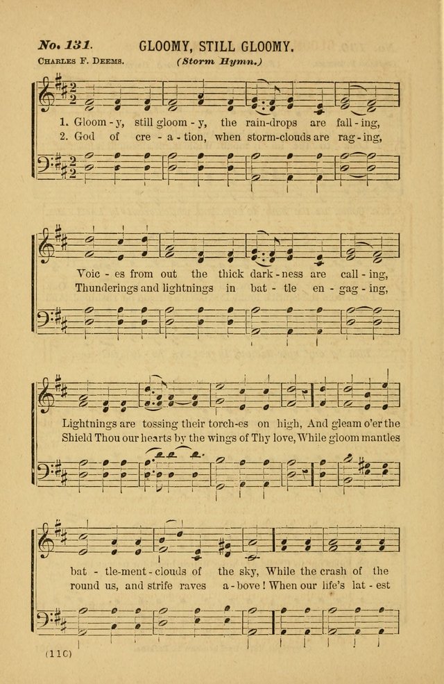Coronation Hymns and Songs: for praise and prayer meetings, home and social singing page 110