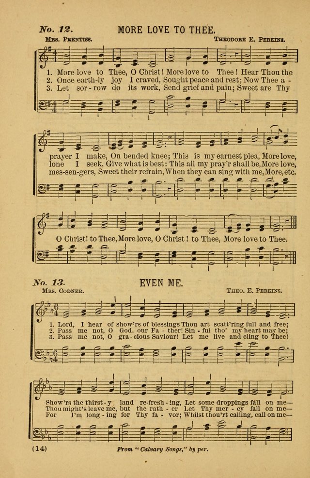 Coronation Hymns and Songs: for praise and prayer meetings, home and social singing page 14