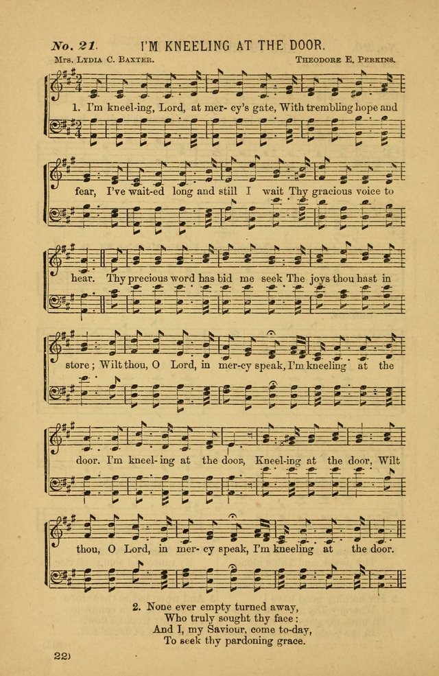 Coronation Hymns and Songs: for praise and prayer meetings, home and social singing page 22