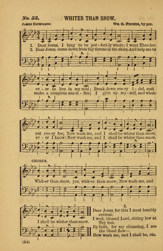 Coronation Hymns and Songs: for praise and prayer meetings, home and social singing page 34
