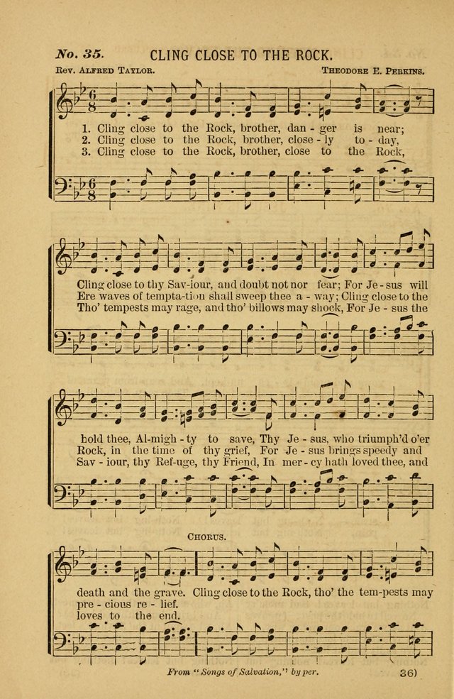 Coronation Hymns and Songs: for praise and prayer meetings, home and social singing page 36