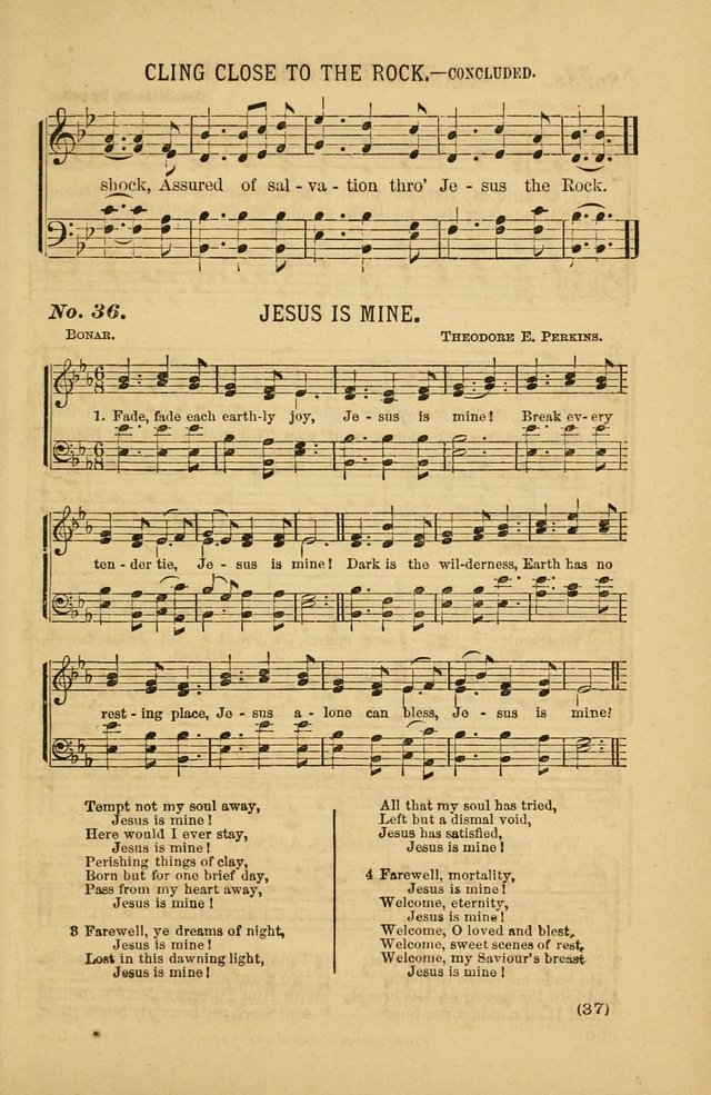 Coronation Hymns and Songs: for praise and prayer meetings, home and social singing page 37
