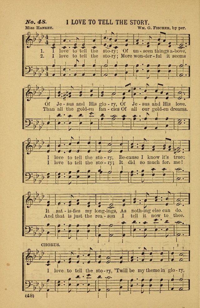 Coronation Hymns and Songs: for praise and prayer meetings, home and social singing page 48