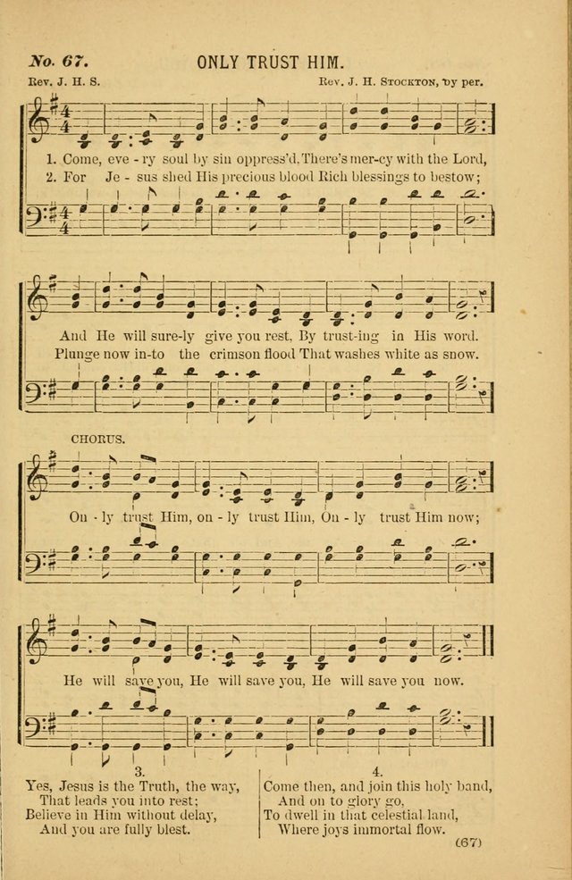 Coronation Hymns and Songs: for praise and prayer meetings, home and social singing page 67