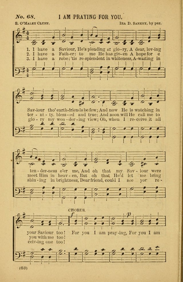 Coronation Hymns and Songs: for praise and prayer meetings, home and social singing page 68