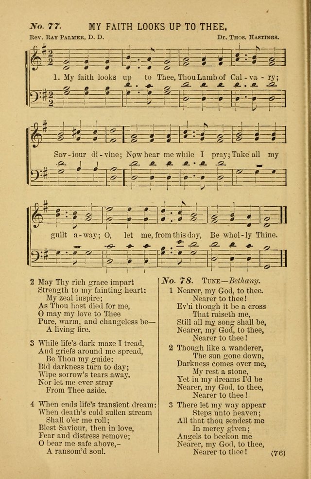 Coronation Hymns and Songs: for praise and prayer meetings, home and social singing page 76