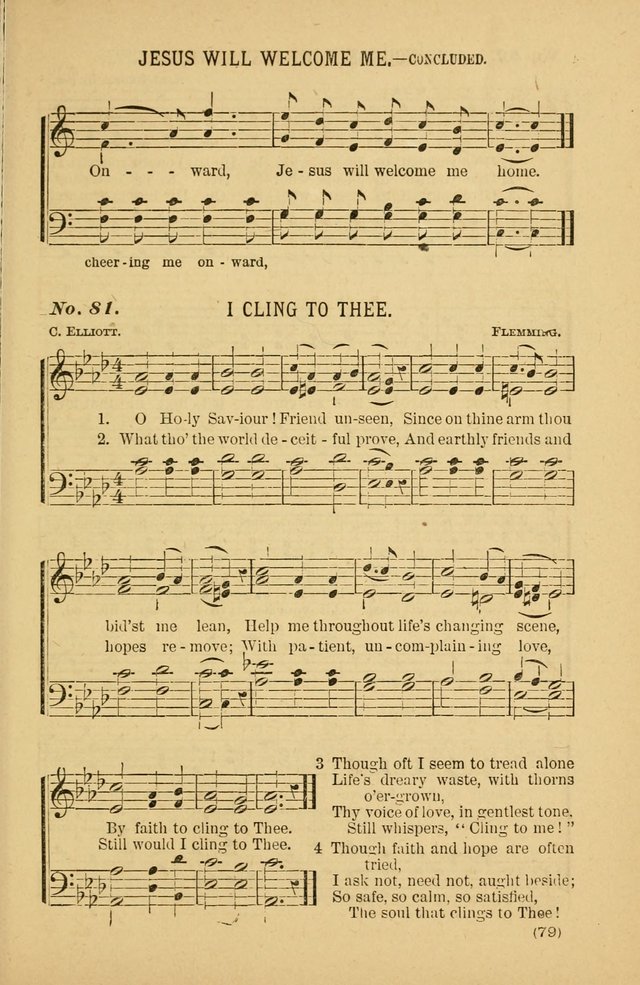 Coronation Hymns and Songs: for praise and prayer meetings, home and social singing page 79
