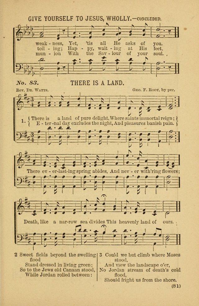 Coronation Hymns and Songs: for praise and prayer meetings, home and social singing page 81