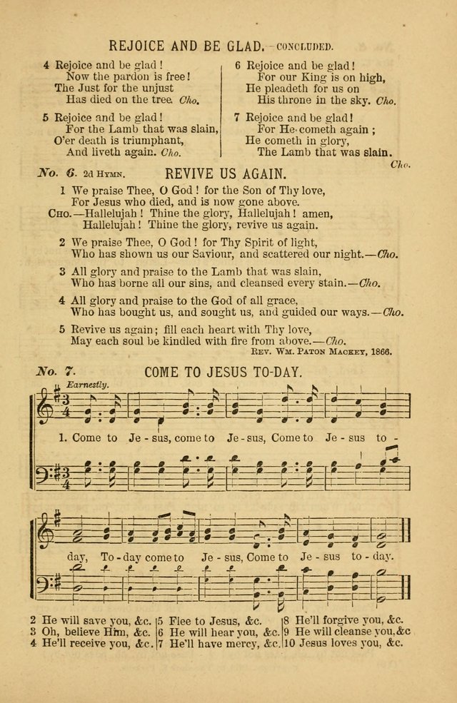 Coronation Hymns and Songs: for praise and prayer meetings, home and social singing page 9