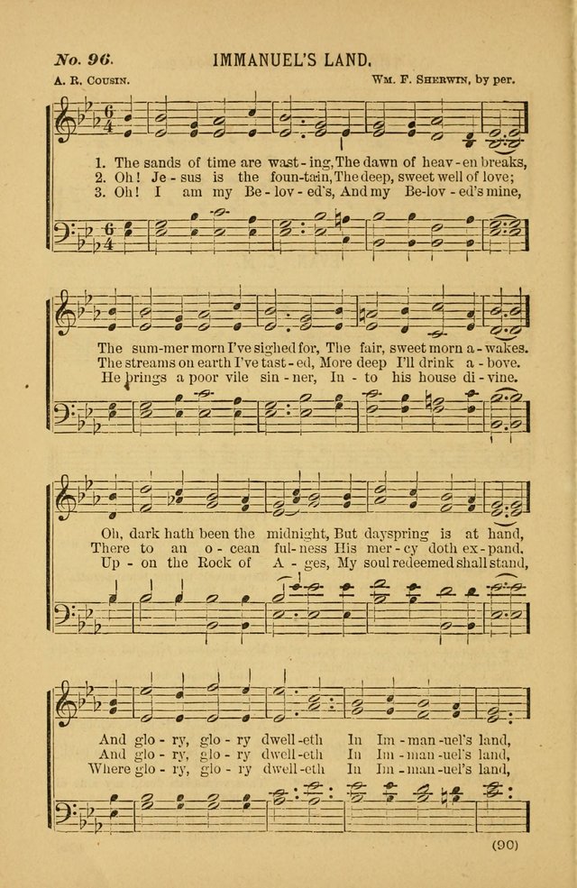 Coronation Hymns and Songs: for praise and prayer meetings, home and social singing page 90