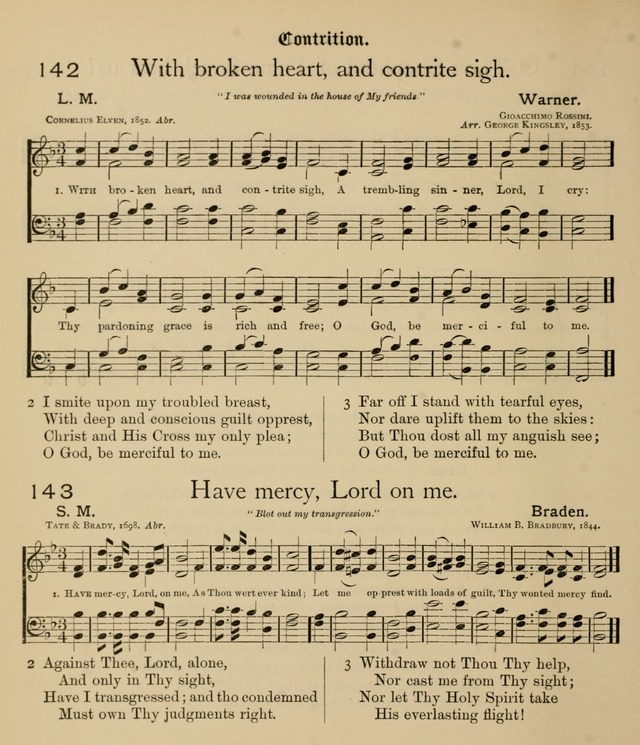 College Hymnal: a selection of Christian praise-songs for the uses of worship in universities, colleges and advanced schools. page 109